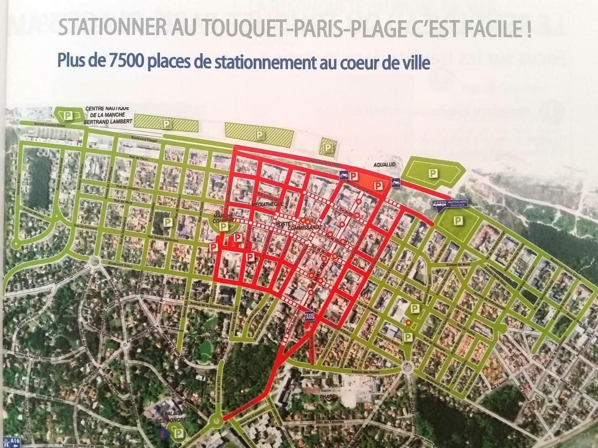 Sunny Days - App 60 M2 Avec Balcon, 4 Pers, 3E Etage, Au Calme Et Ensoleille Apartment Le Touquet Екстериор снимка